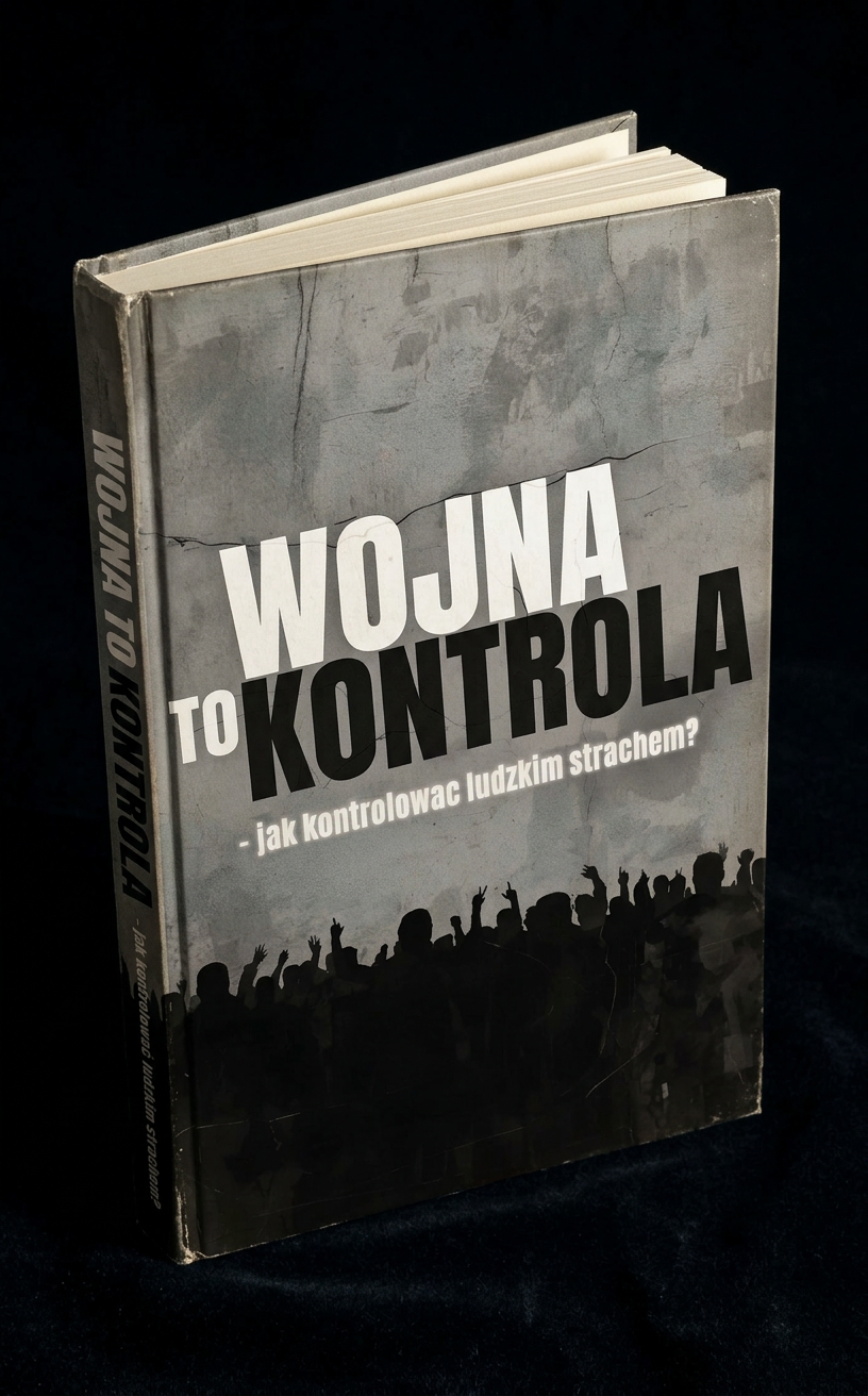 E-BOOK | "WOJNA TO KONTROLA" Jak kontrolować ludzi strachem?